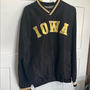 Iowa Black and Yellow Pullover Jacket